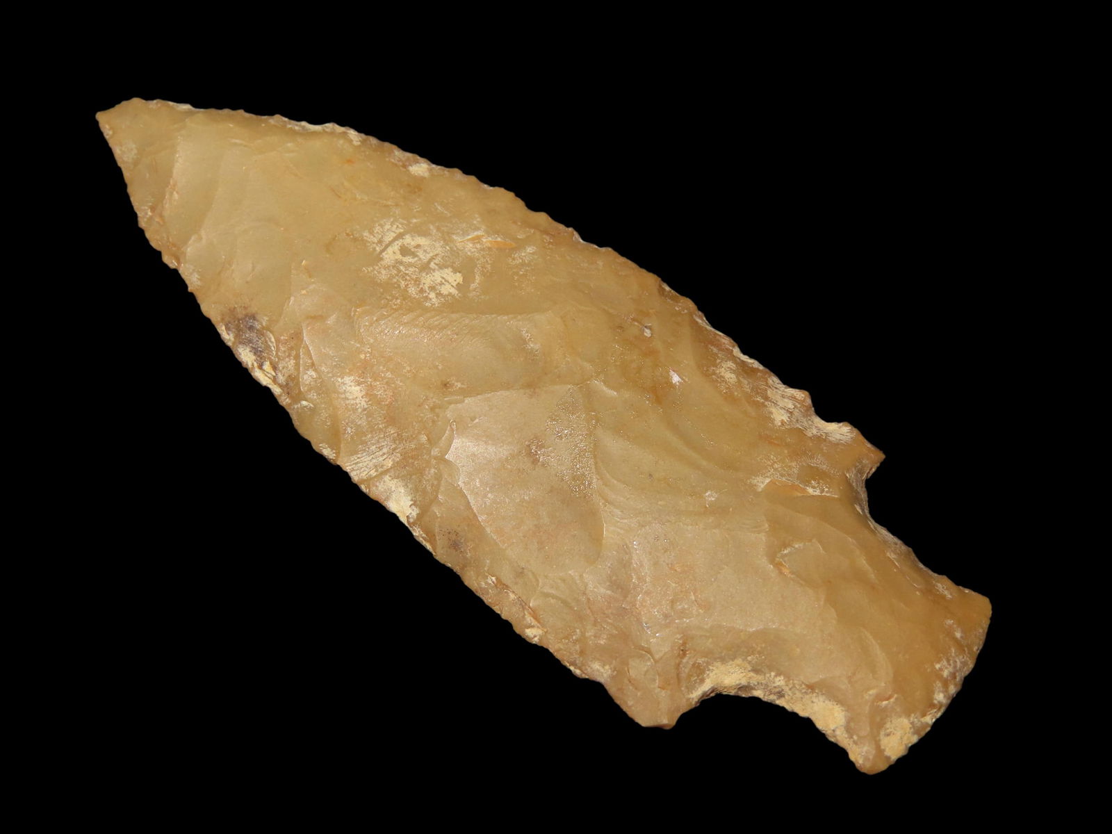 3" Flint Creek/ Bottleneck, Ground Base, Benton Co Tenn Ex Jim Lee Collection Reviewed and Approved  (1 of 5)