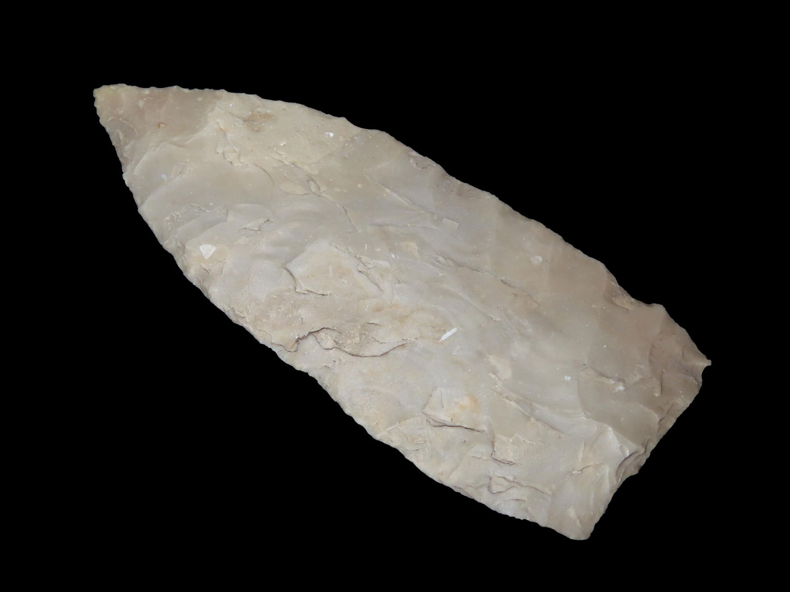 3.3/8" Semi Translucent and Thin Friday Knife,Texas Ex Jim Lee Collection Reviewed and Approved Auth (1 of 5)