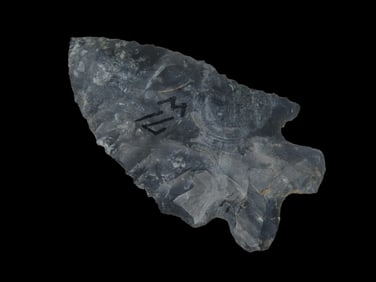 2 3/4" MacCorkle, Coshocton, Wood Co., OH (Found in 1971) EX Jim Lee Collection,