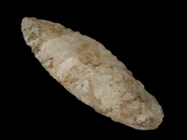 4" Early Archaic Knife, Tampa, Florida, EX Michael Gorgas, EX Jim Lee Collection,Reviewed and Approv