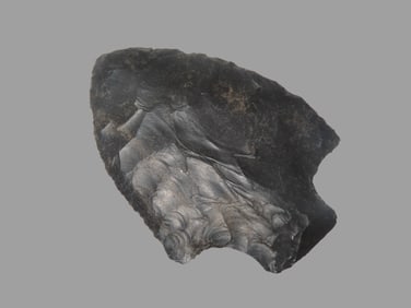 2 5/8" Well Flaked Elora, AL, EX Bill Pettit Collection, Reviewed and Approved Authentic by Jerry Di