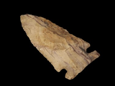 3 1/8" Superior Material Side Notch, Auglaize Co., Ohio, EX Gary Mumaw (1995), EX Jim Lee