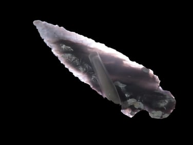 2 3/16" Snowflake Obsidian, Rose Springs, Oregon, EX Kevin Cordeiro (1996), EX Jim Lee Collection,