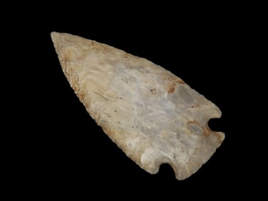 4 7/8" X 2 3/16" Burlington, Chert, Hopewell, Stermer COA, Found in Missouri, EX Steve McCabe
