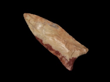 2" X 13/16" Copena Triangular, Ft. Payne (Horse Creek chert), Jerry Dickey COA, EX Dennis Bushey