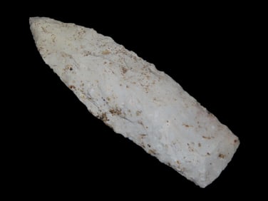 3 7/8" X 1 3/8" Sedalia, Burlington Chert, Jerry Dickey COA, Found by Ruth Swim 1971-72, Found in