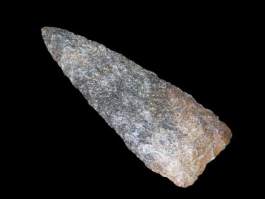 3 1/8" Archaic Knife - Preform, Undetermined Chert, Jerry Dickey COA, EX Jim Lee, Found in Humboldt