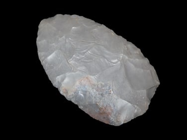 4 5/8" X 2 3/4" North Blade Snyders Preform, Hornstone, Jerry Dickey COA, EX Alisha Johnson, Found