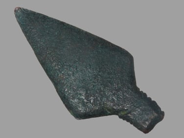 1 3/8" Copper Arrowhead, Found in Colorado