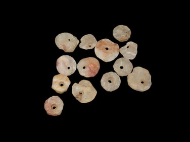 Collection of Neolithic Quartz Beads 3500- 5000 Years Old, Found in Africa