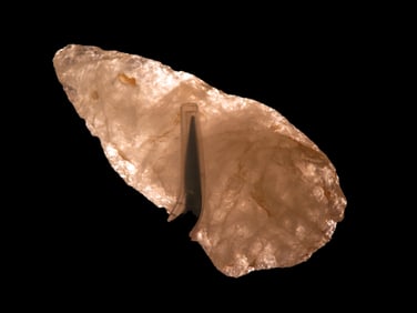 2 1/2" Crystal Quartz Cascade, Virgina, Very Clear Striking Material, Ex Walt Mclntire Collection