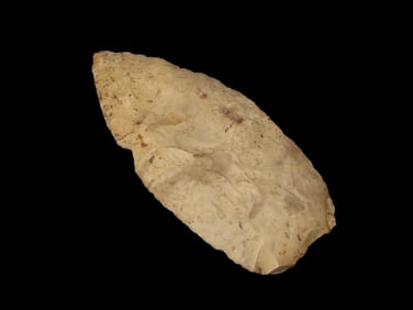 4 3/8" Dalton Knife Blade, Henderson County IL, Burlington Chert, Ex Josh Walker