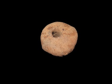 7/8" Pottery Bead Found in Northern California