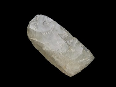 3 1/4" Extremely Rare Green Jasper Adze/ Celt, Tenerian Culture: 5000- 2500 BC African Neolithic,