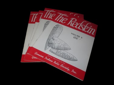 The Redskin Archaeological Journal, 4 total, Volume X Number 2 & 3 (1975), Volume IX Number 2 & 3