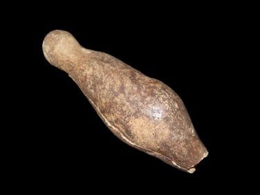 4 1/2" Pre Columbian Terracotta Fertility Idol, South America