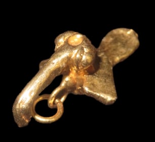 Pre Columbian Style Tumbaga Pendant