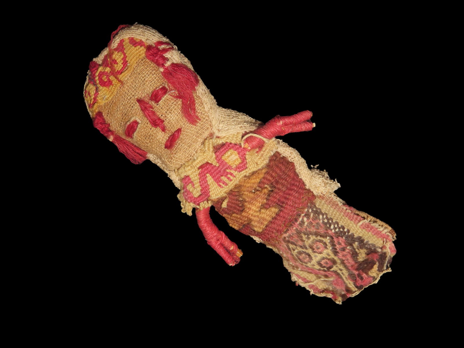 Pre Columbian Chancay Doll, Textile, Peru (1 of 6)