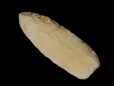 4 3/4" Burlington Chert, Archaic Knife, Henderson Co IL