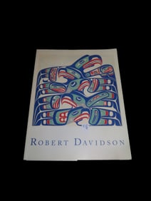 Hardcover book featuring Pacific Northwest Tribal Art, by Robert Davidson, Derek Simpkins Gallery of