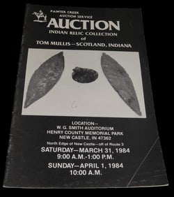 Painter Creek Auction Catalog, Collection of Tom Mullis, Scotland, Indiana