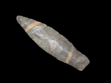 2 1/2" Fish Speer, Nice Banding, Ex Bil Pettit Collection, Reviewed and Approved Authentic by Jerry