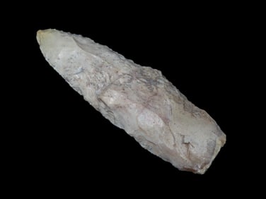 3 1/8" Archaic Knife, Semi Translucent, Ex Jim Lee Collection, Reviewed and Approved Authentic by