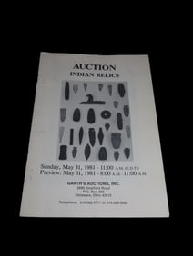 Garths Auction Catalog 1981