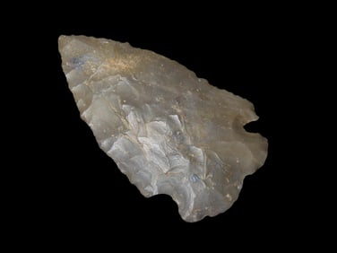 1 3/4" Dovetail, Nice Flaking, Ex Jim Lee Collection, Reviewed and Approved Authentic by Jerry