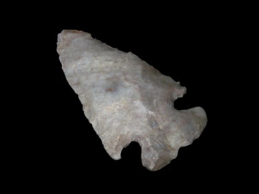 2 1/8" Coshocton Dovetail, Good Color, Beveled, Ex Mike Steele (1991) Found by Mike Williams, Ex Jim