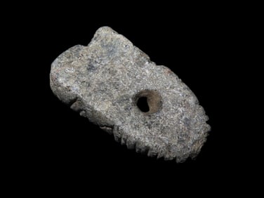 2 Steatite Pendant, Heavily Engraved, Ex Bill Pettit Collection, Reviewed and Approved Authentic by