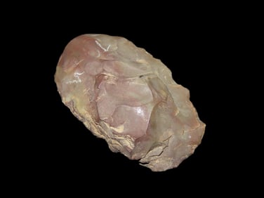 2" Green/Purple Highly Polished Flint Celt, Central KY