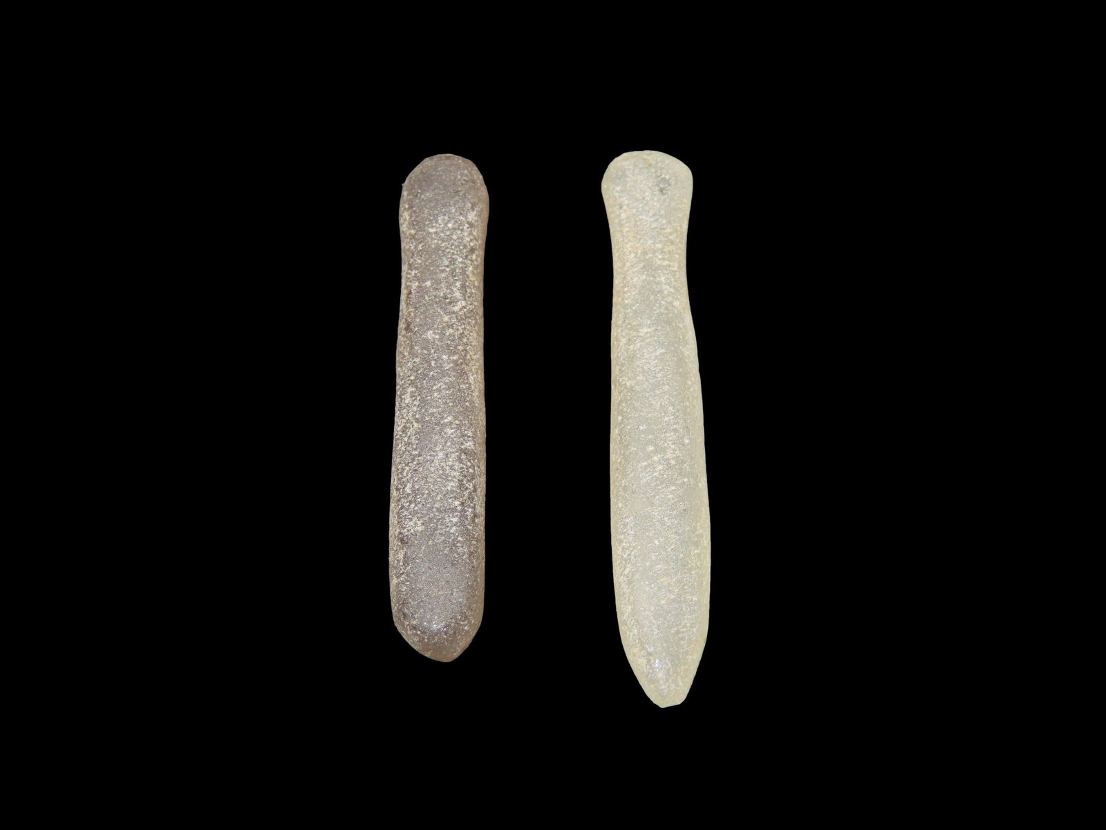 Neolithic NW Sahara Crystal Quartz Ear Nose Plugs, 3500 Years Old: Neolithic NW Sahara Crystal Quartz Ear Nose Plugs, 3500 Years Old
