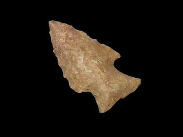 1 3/8" Corner Notch, Found by Joshua Ream, EX Jim Bennett, Found in Louisiana/Texas