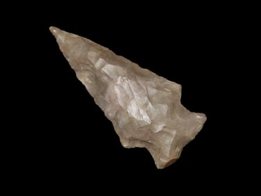 1 5/8" Needle Tip Point, EX Bill Pettit Collection, Dickey COA, Northern AL