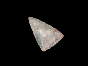 1 1/8" Fort Ancient Triangle, Central OH