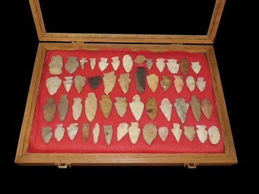 Large Frame of Arrowheads