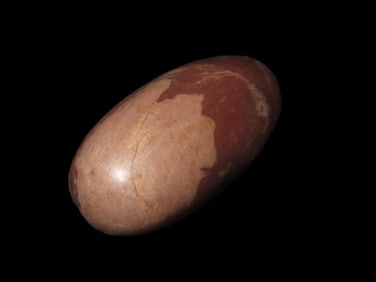 4" Long Shiva Lingam Stone, Narmada River India