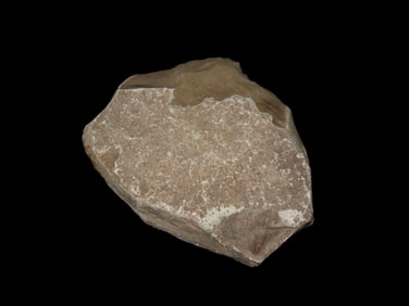 4 5/8" x 4" Paleolithic Early Man Hand Axe, 200,000 Years Old, Northern Europe