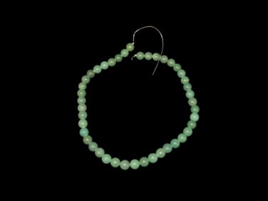 Strand of Jade Beads from China