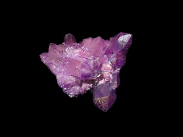 40 gram Crystal Quartz Cluster Formation Coated in Titanium Geode Specimen