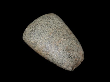 3" Hardstone Aze / Gouge, Wiry Granite, Fulton Co. Illinois