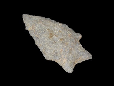 2 3/4" Grey Quartzite, Appalachian Point, Randolph Co. North Carolina, Ex Walt McIntire