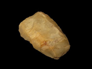 2 1/8" St. Louis Green Celt, Central Kentucky, Ground Edges