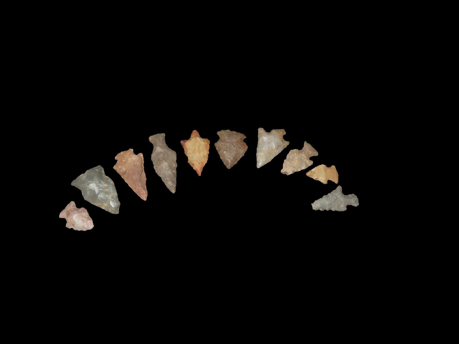 Small Collection of Kentucky / Tennessee, Bird Points, Fort Ancient Triangles (1 of 3)