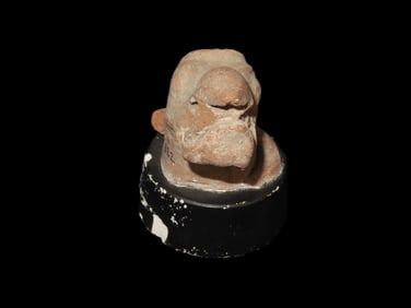 Pre Columbian Pottery Effigy, South America