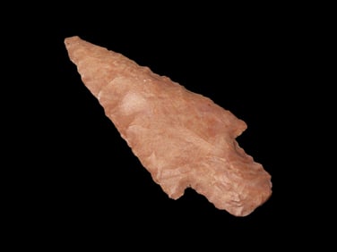 2 9/16" Gary Colorful Chert, McIntosh Co. Oklahoma, Ex Partain