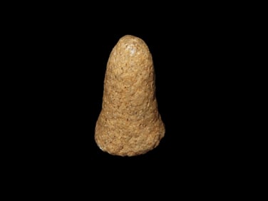 2" Miniature Stone Bell Pestle, Licking Co. Ohio