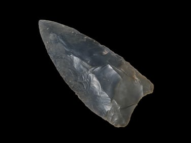 2 3/8" Fluted Clovis, Redstone, Ex Walt McIntire, Kentucky, Restored