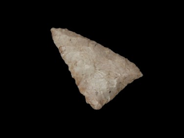 1 3/8" Well Made Madison Triangle, Found in Union Co. Illinois